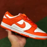 Nike Dunk Low "Syracuse" White Orange CU1726-101-100