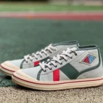 Bottega Veneta Canvas Shoes Green Blue Red