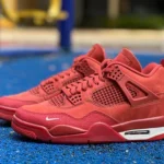 GX Pure Original AJ4 Red Brick Orange Brown Low Retro Basketball Shoes HF4340-800
