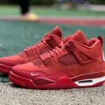 GX Pure Original AJ4 Red Brick Orange Brown Low Retro Basketball Shoes HF4340-800