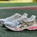 President Pure Original Asics Gel-Kayano 14 Silver White Pink 1203A537-103