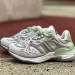 グッチ ラウンドトゥ ドローストリング 2.0 グレイグリーン