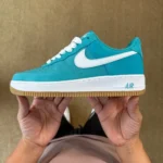 3A 純正 エアフォース1 AF1 ホワイトブルーテール スニーカー IB7167-10