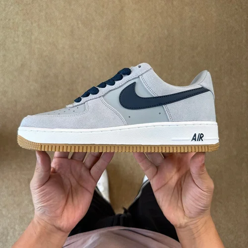 3A 純正 エアフォース1 AF1 スエード グレイブルー スニーカー IB6388-003