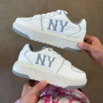 MLB チャンキーライナー シニア 厚底 ベージュグレイ 3ASXE035N (GP002)