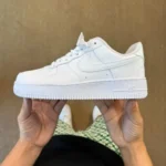 3A 純正 エアフォース1 AF1 コービー ピュアホワイト スネークパターン スニーカー IB0018-100