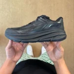 ホカオネオネ クリフトン9 ブラック マラソンランニングシューズ 1155370/BBNB