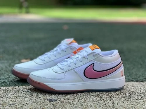 純正 ナイキ ブック1 ホワイトピンク バスケットボールシューズ IH08