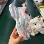 VG バレンシアガ 3XL メッシュレース リボン ミュール